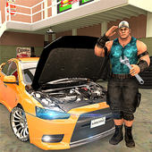 Wrestler Car Mechanic Garage: Auto Repair Shop icon