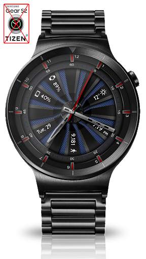Mesh Turbine HD Watch Face & Clock Widget screenshot 8