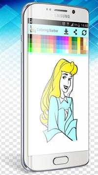 princess Barbie coloring games screenshot 7