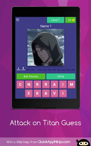 Attack on Titan Guess screenshot 7