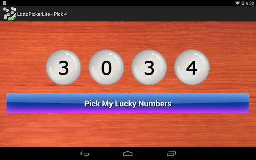 Lottery Number Picker Lite screenshot 10
