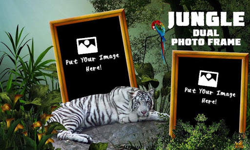 Jungle Dual Photo Frames screenshot 5