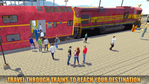 Indian Train Racing Simulator Pro: Permainan screenshot 14