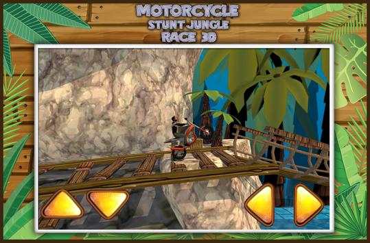 Motorcycle Stunt Jungle Race screenshot 1