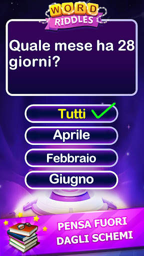 Word Riddles - Giochi di parol screenshot 1