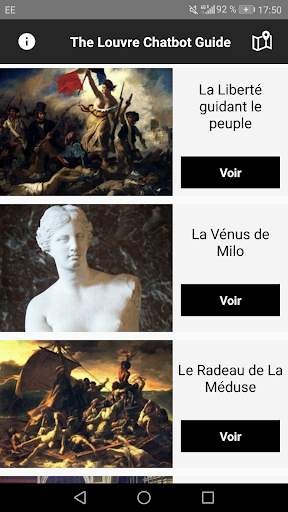 Louvre Chatbot Guide screenshot 1