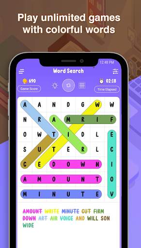 Word Search - Free Game App screenshot 1