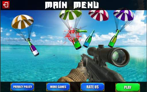 Bottle Shoot Sniper Master 3D screenshot 2