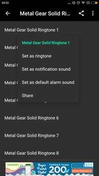 Free Rinigtone Metal Gear Solid screenshot 2