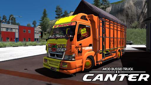BUSSID Mod Truck Canter screenshot 1