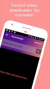 Download Video  For Starmaker скриншот 1