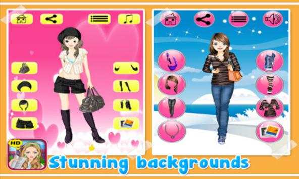 School Dressup - Kids Games screenshot 3