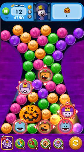 لعبة Spookiz Blast 5 تصوير الشاشة