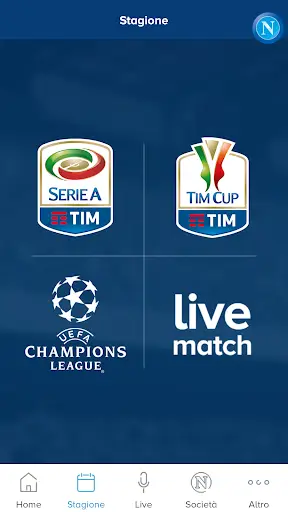 SSC Napoli Official App screenshot 3
