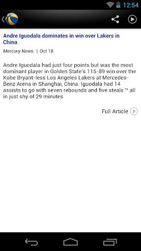 Golden State Basketball News screenshot 2