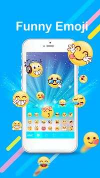 Funny Emoji Keyboard screenshot 1