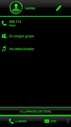 THEME ELEGANT GREEN EXDIALER screenshot 5