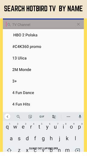 HotBird Kanały telewizyjne i r screenshot 6