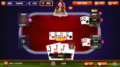 Triple One Poker and Teenpatti screenshot 7