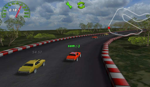 Muscle car: multiplayer racing screenshot 2