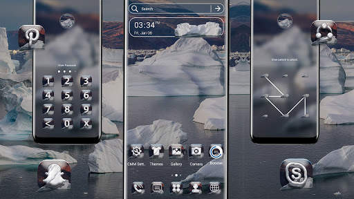 Iceberg Launcher Theme screenshot 2