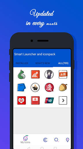 Smart Launcher and Iconpack screenshot 3