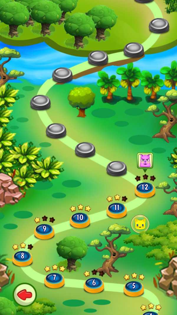 Funny Cats Bubble Shooter screenshot 2