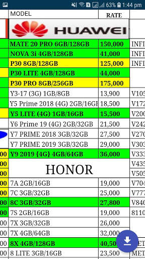 Younis Mobile Price List 2.0 screenshot 3