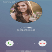 Fake Call Android 7 icon