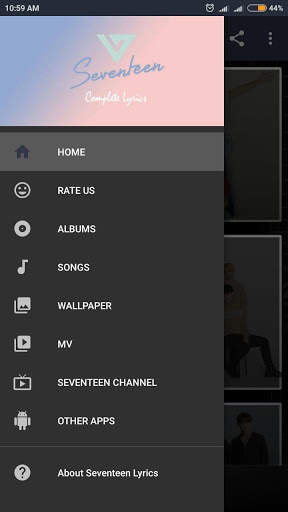 Seventeen Lyrics (Offline) screenshot 1