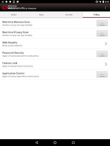 Enterprise Mobile Security screenshot 9