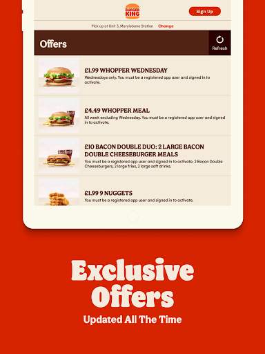 Burger King App: Food & Drink скриншот 9