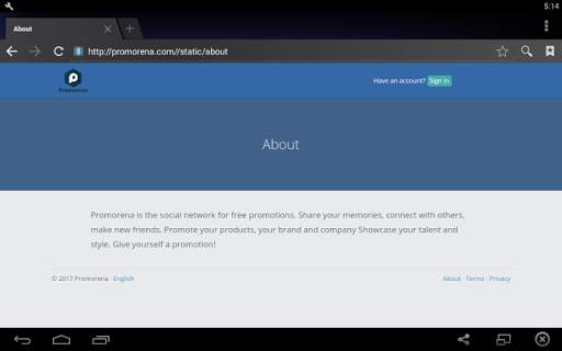 Promorena Social- Network For Free Promotion screenshot 2