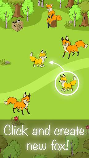 Angry Fox Evolution  - Idle Cu स्क्रीनशॉट 1