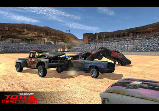 Total Destruction Derby Online Car Crash 2020 स्क्रीनशॉट 1