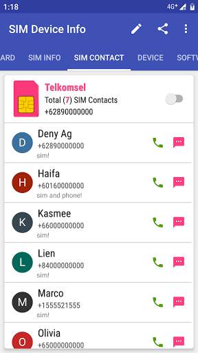 SIM Device Info screenshot 3