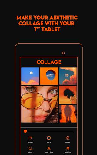 Orenji 🍊 : Free Photo Collage & Backgrounds maker screenshot 10