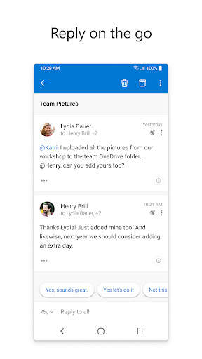 Microsoft Outlook screenshot 4