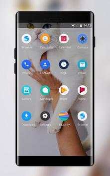Cat theme for Sony Xperia L3 launcher screenshot 2