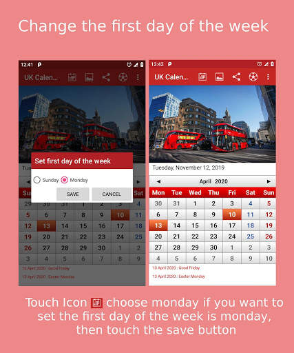 UK Calendar 2021 screenshot 7
