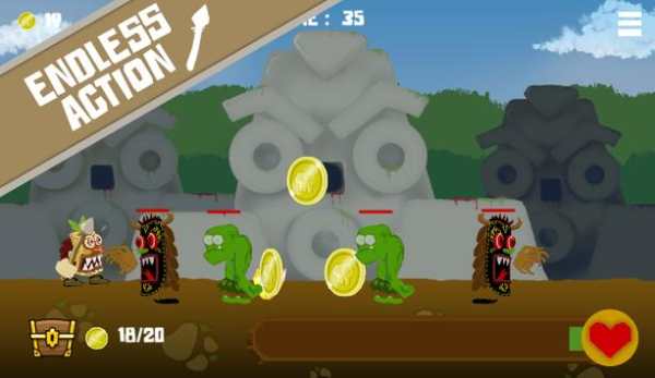 Tiki Rush Lite screenshot 2