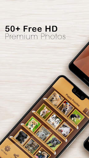 Puppy Puzzles - Cute Jigsaw Puzzle screenshot 1