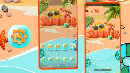 Summer Theme Launcher screenshot 1