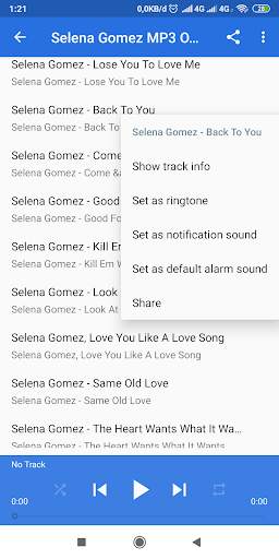 Lagu Selena Gomez MP3 Offline screenshot 5