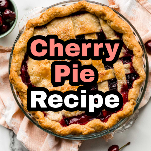 Cherry pie recipe icon