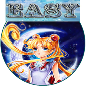 how to draw sailormoon icon