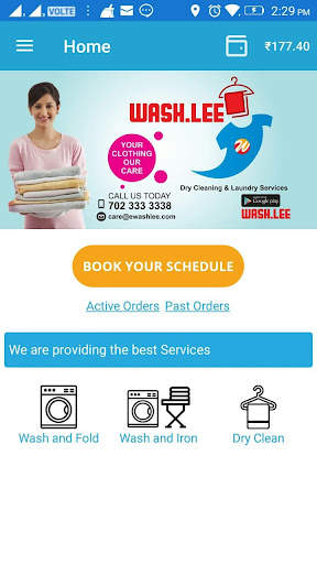 Wash.lee Dry Clean & Laundry App screenshot 2