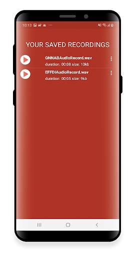 Avaz Voice Recorder screenshot 3