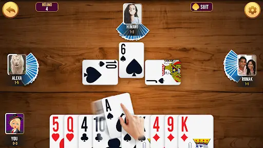 Callbreak Offline : Tash Game 6 تصوير الشاشة