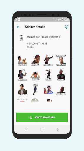 WAStickerApps - Memes Frases Sticker para WhatsApp screenshot 4